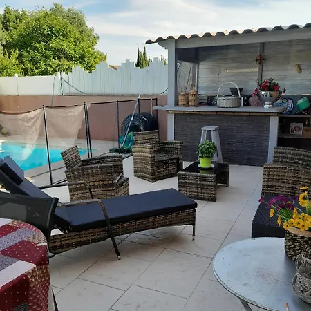 Villa Charmante Confort,sans Vis A Vis Avec Piscine *
